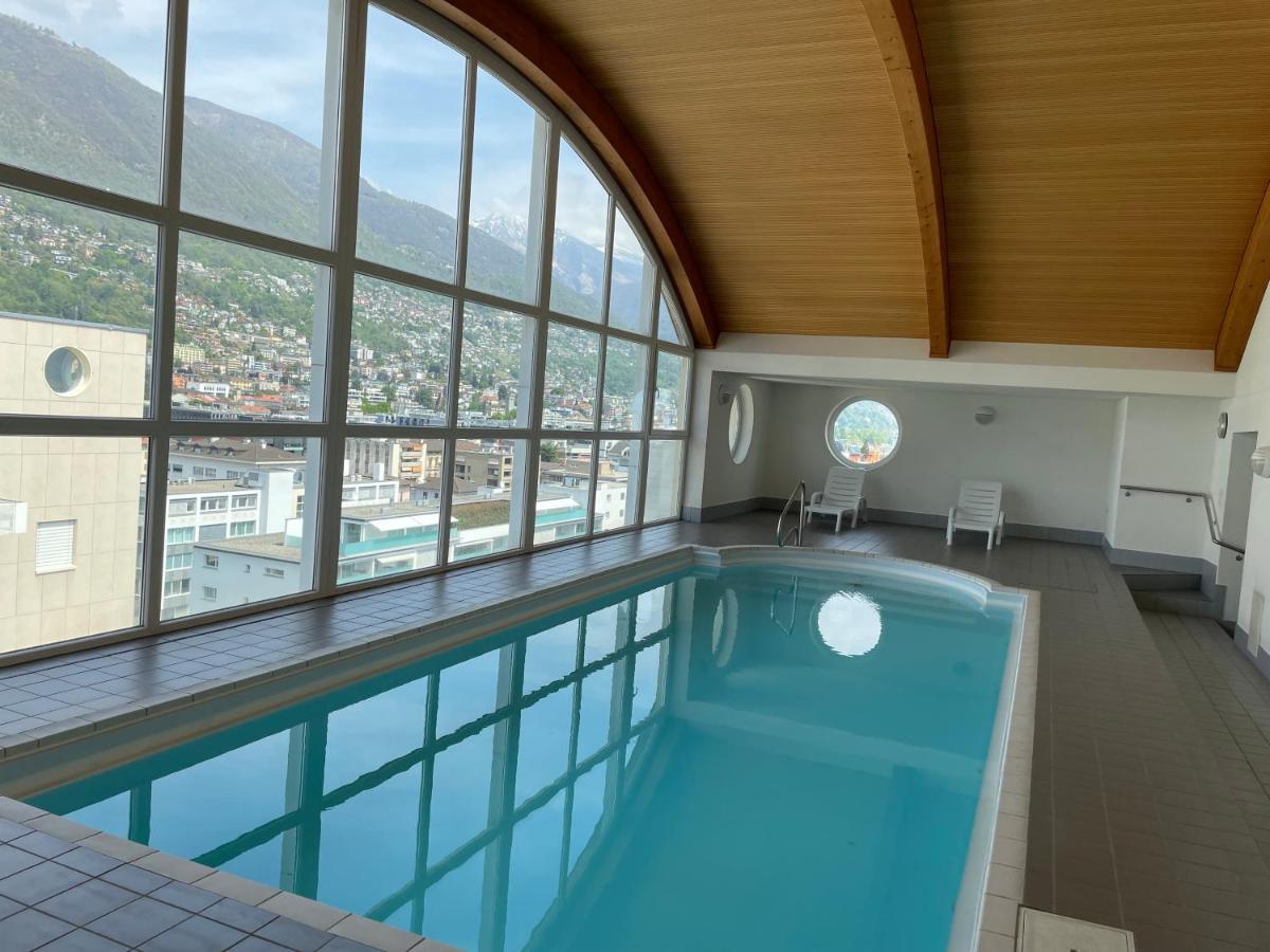 Appartamento 2,5 Con Piscina Nel Cuore Di Locarno 463 エクステリア 写真